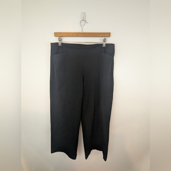 Old Navy High-Waisted Pull-On Pixie Wide-Leg Pants, Sz XL - Picture 1 of 6